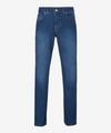 Style Cooper Denim 33/32 Five-Pocket-Jeans, Herrenjeans, Zwei aufgesetzte Gesäßtaschen, Five-Pocket-Taschen, Zusätzliche Coinpocket, Hochwertiger Reißverschluss, Regular Fit, Gerader Beinverlauf, Normale Fußweite - Regular Blue Used
