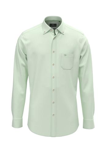 Seasonal Summer Oxford, B.D., 1/1 L Casual Fit - Turf Green