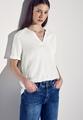 Bluse in Unifarbe 36 - Off White