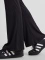 PCTOPPY MW FLARED PANT JRS NOOS XL Normal geschnitten - Black