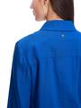 Leichte Leinen-Jacke 38 - Gentian