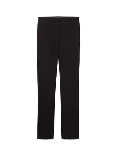 Ausgestellte Hose mit recyceltem Polyester 176 Flared Fit - Deep Black