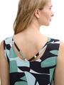 Kleid aus Viskose 36 Regular Fit - Green Dots And Shapes Design