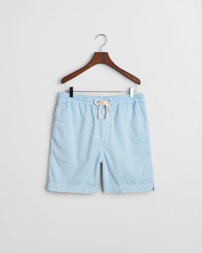 Sunfaded Regular Fit Shorts mit Kordelzug M - Fresh Blue