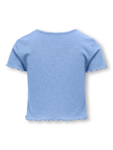 KOGNELLA S/S O-NECK TOP NOOS JRS Blau 158/164