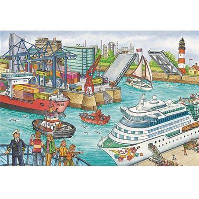 Schmidt Spiele - Puzzle - Puzzle-Box - im Metallkoffer, 2 x 26 Teile , 2 x 48 Teile