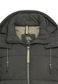 Wasserabweisender Mantel mit abnehmbarer Kapuze 44 Regular Fit - Forest Night
