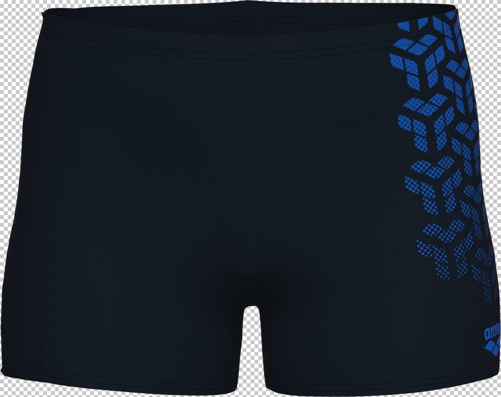 ARENA Kinder Badehose BOY'S KIKKO V SWIM SHORT GRAPHIC 164 in Schwarz