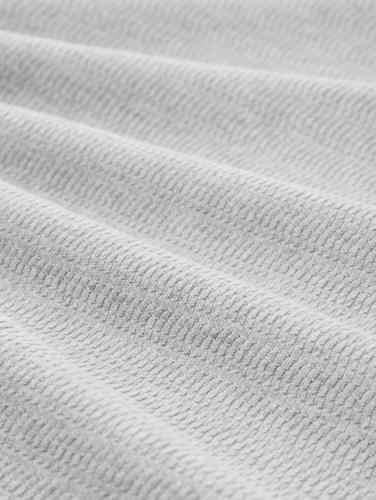Strickpullover aus Baumwolle XXL Regular Fit - Light Stone Grey Melange