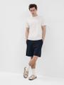 SLHTELLER KNIT SHORTS Blau S