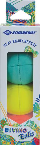SCHILDKRÖT Schildkröt Neopren Diving Balls, 3 Tauchbälle mit Schweif, Sandfüllung, Schweif steht am Grund, 970231 - in Bunt