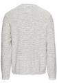 Henley Langarmshirt aus einem Baumwollmix Grau M