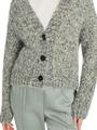 Oversized Cardigan Knitted in Germany Grün 40