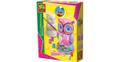 SES Creative - Gipsfigur Eule mit Glitzer