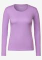 Basic Langarmshirt L - Sporty Lilac