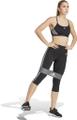 ADIDAS Damen High-Waisted 3/4-Leggings XL in Schwarz