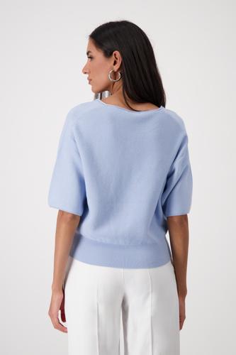 Pullover in Linksstrick 36 - Blue Sky