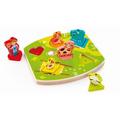 Hape - Bauernhof-Geräusche-Puzzle, 7 Teile