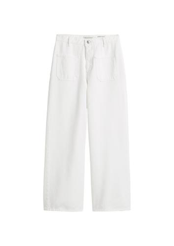 Culotte-Jeans Model Tolva wide 28 32 Wide Fit - White
