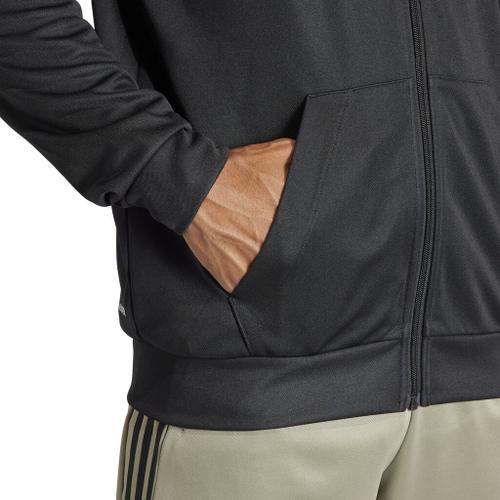 ADIDAS Herren Kapuzensweat Train Essentials Seasonal M in Grau