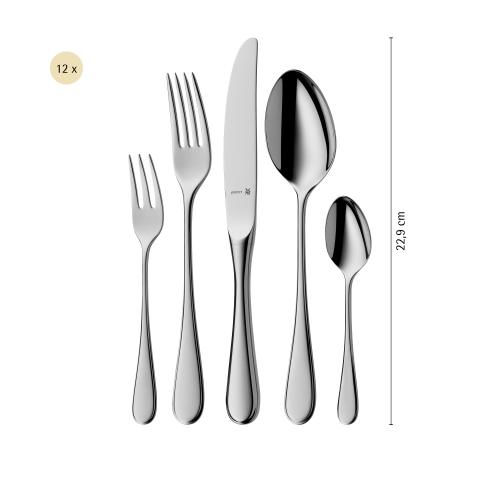Kent Plus Besteck-Set, 66-teilig, Cromargan protect®