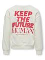 KOGNELLY L/S O-NECK PRINT BOX SWT 146/152 Normal geschnitten - Birch