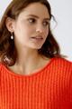 NAOLIN Pullover Baumwollmischung Orange 46