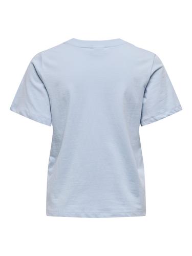 JDYPISA S/S PRINT TOP JRS NOOS L Normal geschnitten - Kentucky Blue