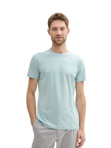 Basic T-Shirt XXXL Slim Fit - Dusty Mint Blue