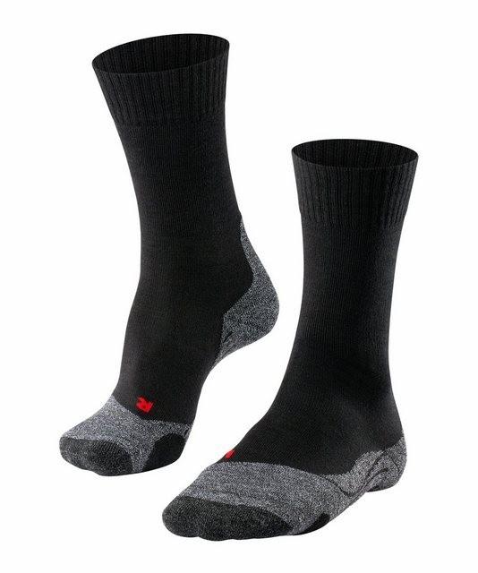 FALKE TK2 Herren Socken 39-41 in Schwarz