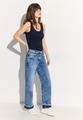 Top in Unifarbe L - Universal Blue