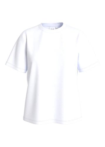 VINORA S/S T-SHIRT - NOOS S Normal geschnitten - Bright White