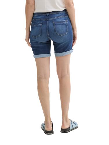 TTALEXA SLIM BERMUDA Jeans Shorts 32 Slim Fit - Mid Stone Wash Denim