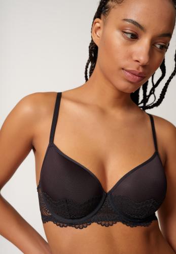 Skiny Damen Spacer BH Micrornaments 85 C - Black