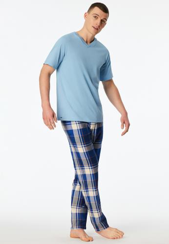T-Shirt V-Ausschnitt 52 - Pacific Blue