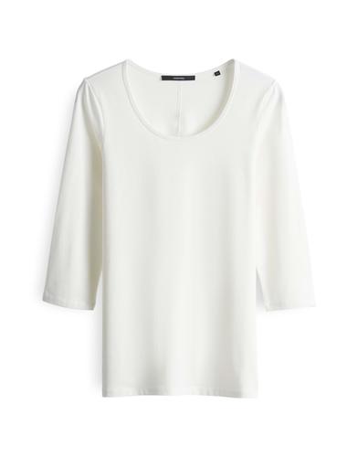 Basic-Shirt "Kain" - Weiß / 40