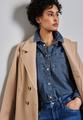 Kurzes Jeanshemd 36 - Medium Blue Clean