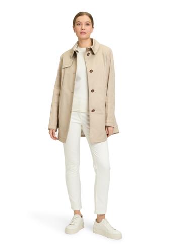 Sommerjacke 36 Ausgestellt - Beige