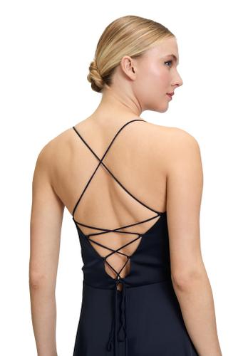 Abendkleid Blau 38