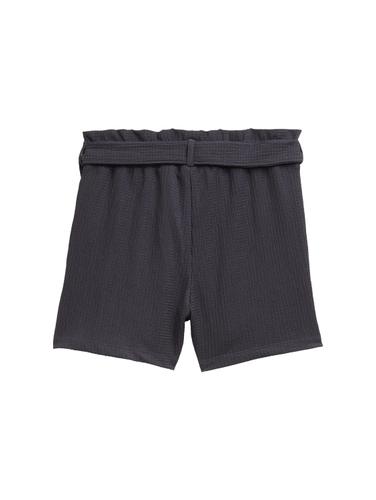 Paperbag Shorts 152 Regular Fit - Coal Grey