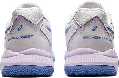 ASICS Damen Tennisoutdoorschuhe GEL-CHALLENGER 13 CLAY 42 ½ in Weiß