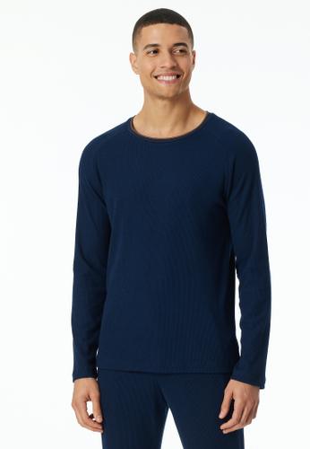 Shirt Langarm 56 - Nachtblau