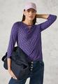 Shirt mit Cut Out XXL - Wild Lilac
