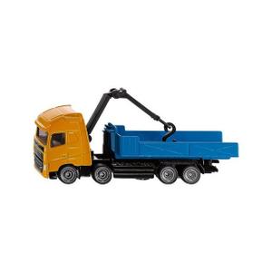Siku 1683 Volvo Abrollkipper mit Kran o.M.