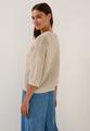 Pullover im Häkel-Optik L - Pearl Beige Melange