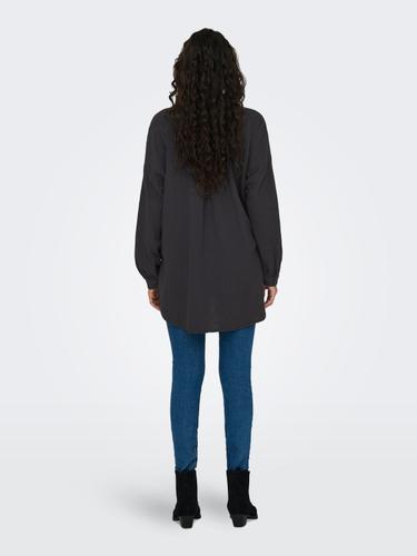 ONLTHYRA LIFE OVERSIZED SHIRT NOOS WVN Schwarz L