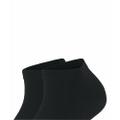 FALKE Happy 2-Pack Damen 39-42 - Black