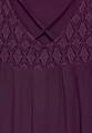 Top mit Spitze 42 - Dark Berry Purple