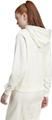 ADIDAS Damen Kapuzensweat Signature Graphic Embroidery French Terry Loose M in Weiß