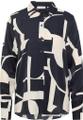 Bluse Viskose Langarm Schwarz 36/Langarm